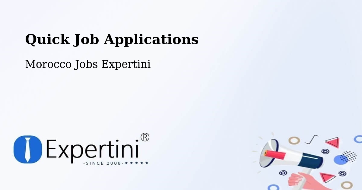 Quick Apply Feature – Alnif - Morocco Jobs Expertini
